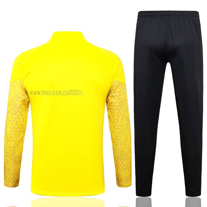 Tuta da Track de Giacca del Borussia Dortmund 2023-2024 Giallo